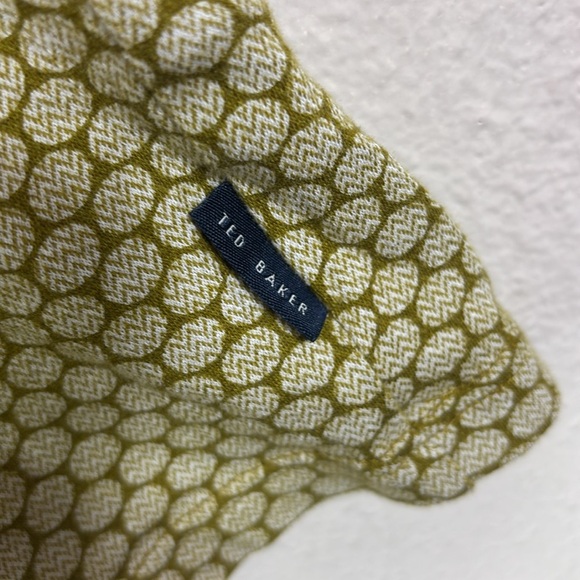 Ted Baker London Honeycomb Collared Short Sleeve Polo Shirt size 5 - Picture 5 of 8